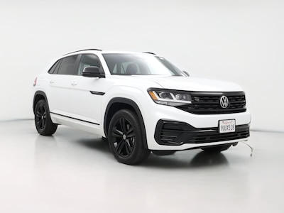 White 2023 Volkswagen Atlas Cross Sport SEL R-Line Black