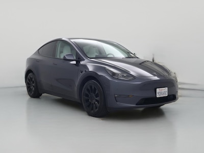 Gray 2022 Tesla Model Y Long Range