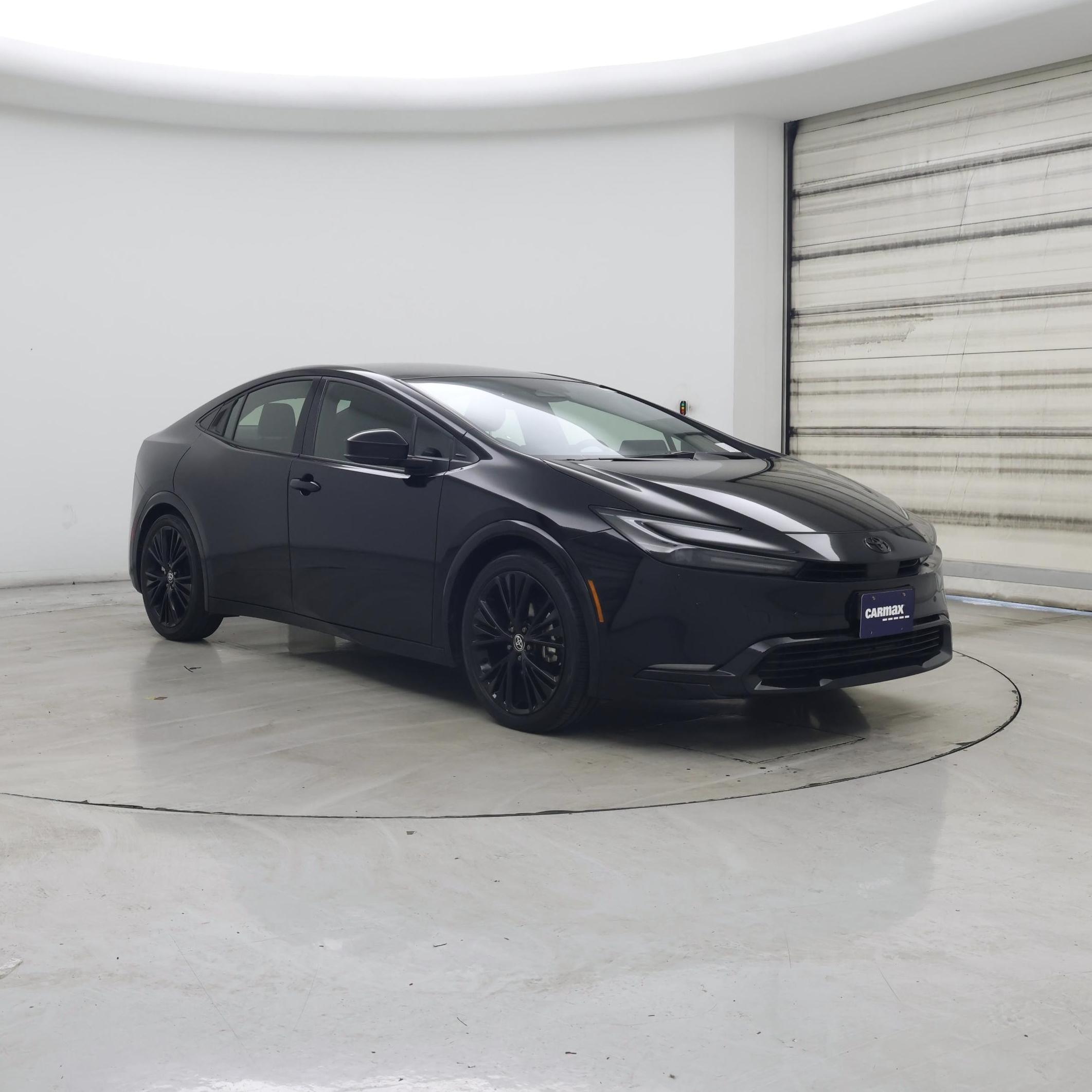 Black 2025 Toyota Prius Hatchback Front-Wheel Drive Automatic