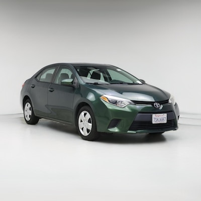 Green 2014 Toyota Corolla LE