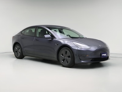 Gray 2023 Tesla Model 3