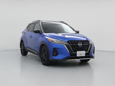 Blue 2023 Nissan Kicks SR