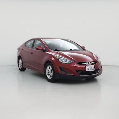 Red 2014 Hyundai Elantra SE