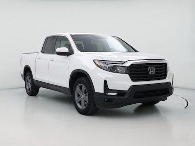 White 2022 Honda Ridgeline RTL