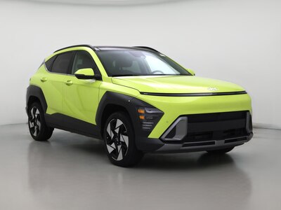 Yellow 2024 Hyundai Kona Limited