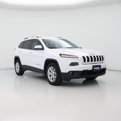White 2018 Jeep Cherokee Latitude Plus