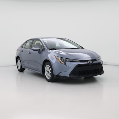 Blue 2021 Toyota Corolla Hybrid LE