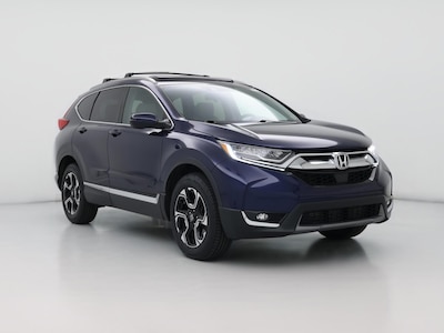 Blue 2017 Honda CR-V Touring