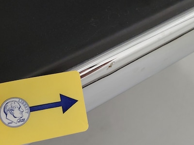 Bumper Rear Cosmetic Imperfection