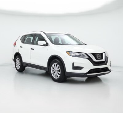 White 2017 Nissan Rogue S