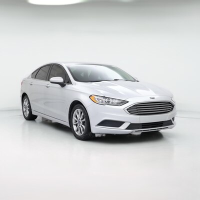 Silver 2017 Ford Fusion SE