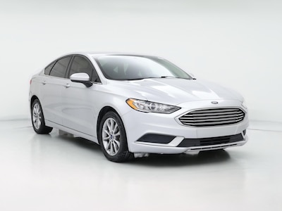 Silver 2017 Ford Fusion SE