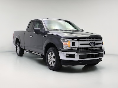 Gray 2018 Ford F150 XLT
