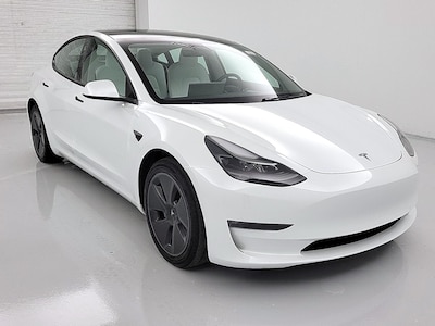 White 2022 Tesla Model 3 Long Range