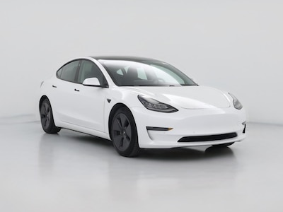White 2021 Tesla Model 3 Standard Range Plus