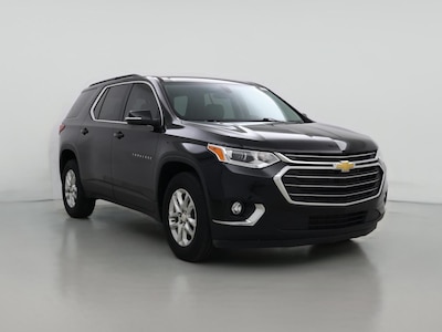 Black 2021 Chevrolet Traverse LT Cloth