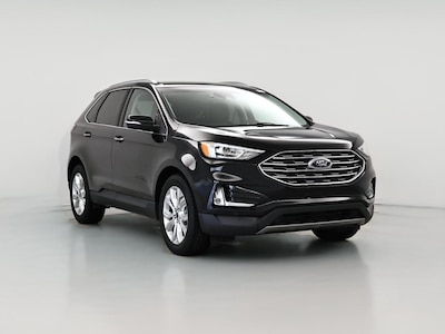 Black 2020 Ford Edge Titanium