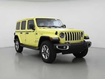 Yellow 2023 Jeep Wrangler Unlimited Sahara