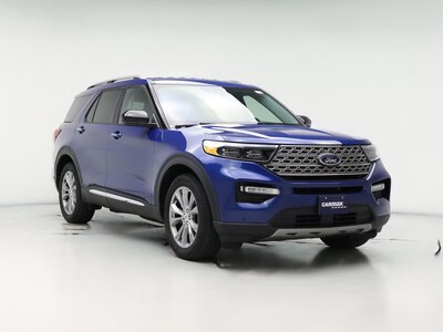 Blue 2023 Ford Explorer Limited