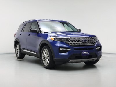 Blue 2023 Ford Explorer Limited
