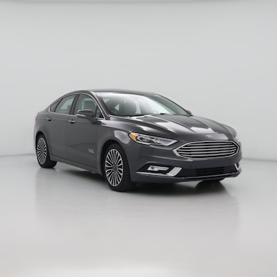 Gray 2017 Ford Fusion Energi Platinum