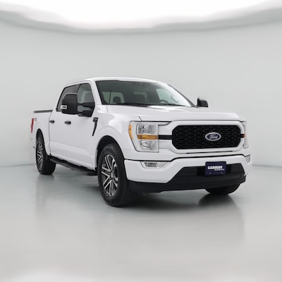 White 2021 Ford F150 XL