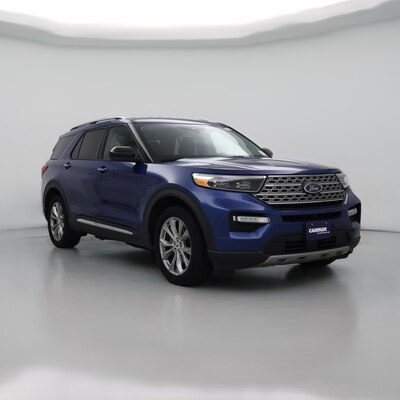 Blue 2023 Ford Explorer Limited