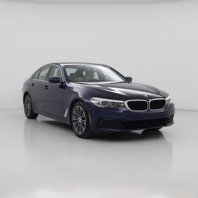 Blue 2019 BMW 530 I