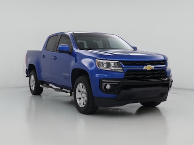 Blue 2022 Chevrolet Colorado LT
