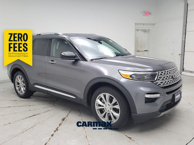 Gray 2023 Ford Explorer SUV / Crossover Rear-Wheel Drive Automatic