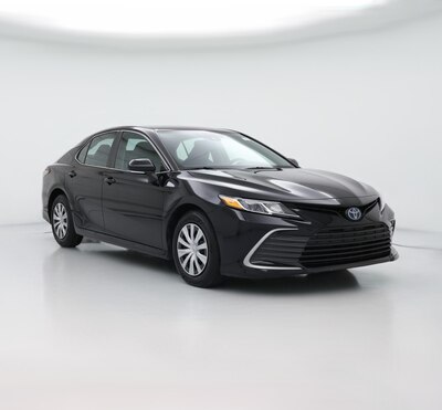 Black 2023 Toyota Camry Hybrid LE