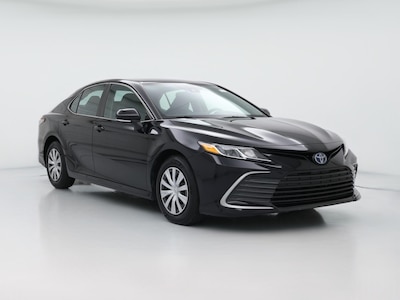 Black 2023 Toyota Camry Hybrid LE