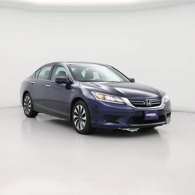 Blue 2015 Honda Accord Hybrid EX-L