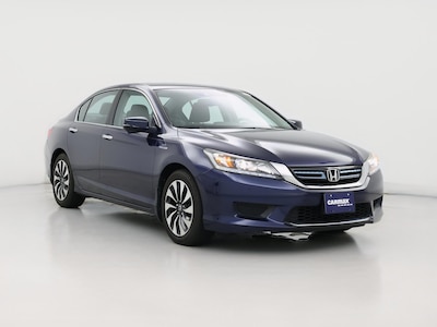 Blue 2015 Honda Accord Hybrid EX-L