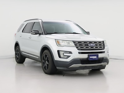 Silver 2016 Ford Explorer XLT