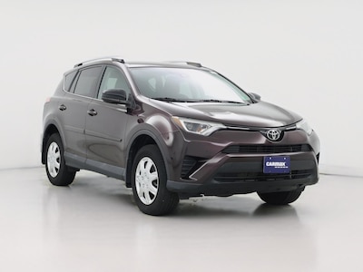 Red 2017 Toyota RAV4 LE