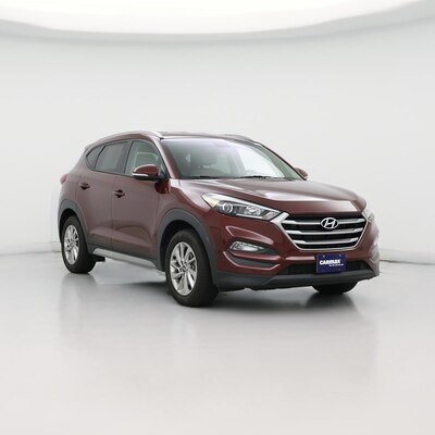 Red 2017 Hyundai Tucson SE Plus