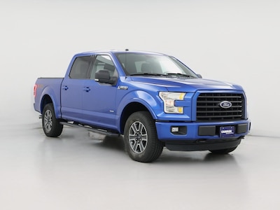 Blue 2016 Ford F150 XLT