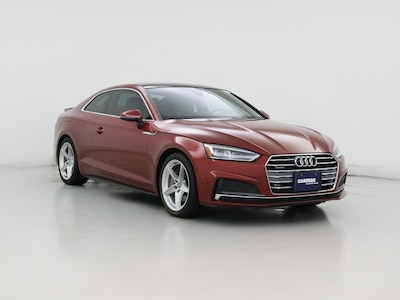 Red 2018 Audi A5 Premium Plus