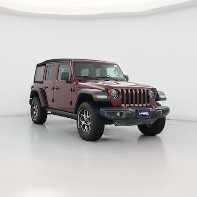 Red 2021 Jeep Wrangler Unlimited Rubicon