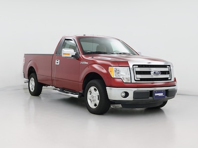 Red 2014 Ford F150 XLT