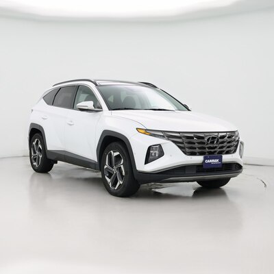 White 2022 Hyundai Tucson Hybrid Limited