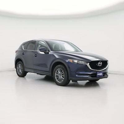 Blue 2017 Mazda CX-5 Touring