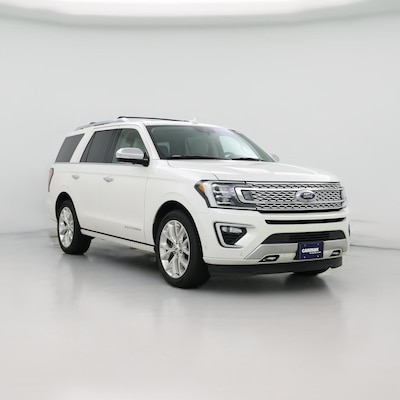 White 2018 Ford Expedition Platinum