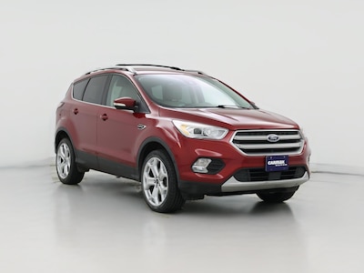 Red 2017 Ford Escape Titanium