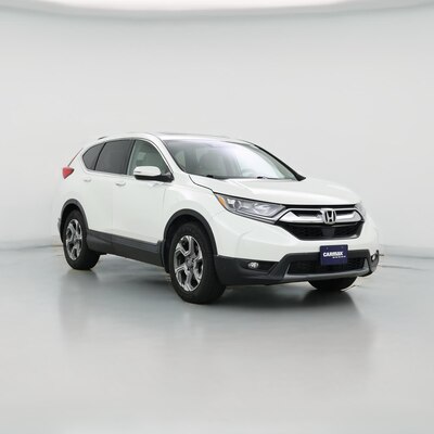 White 2018 Honda CR-V EX