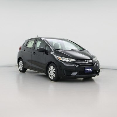 Black 2016 Honda Fit LX