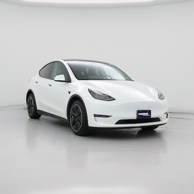 White 2021 Tesla Model Y Long Range