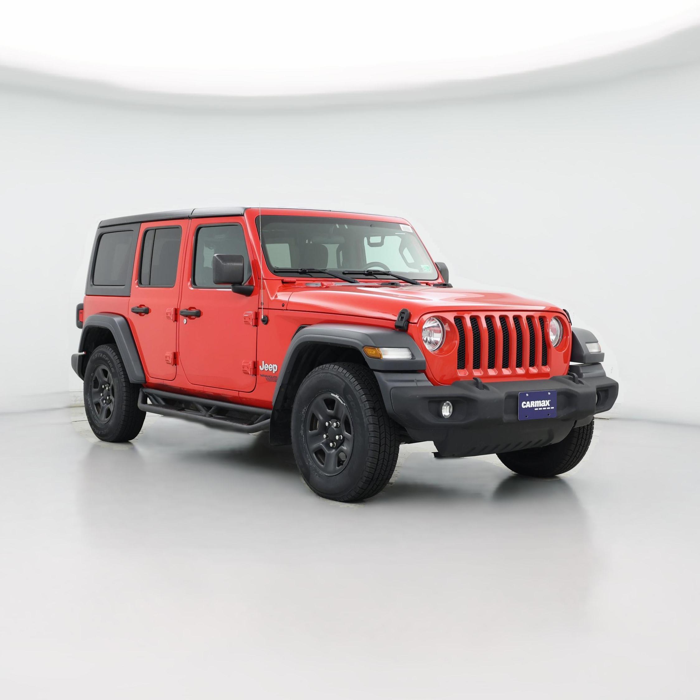 Used Red Jeep Wrangler near me for sale