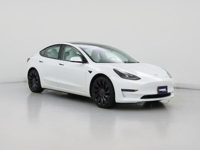 White 2022 Tesla Model 3 Performance